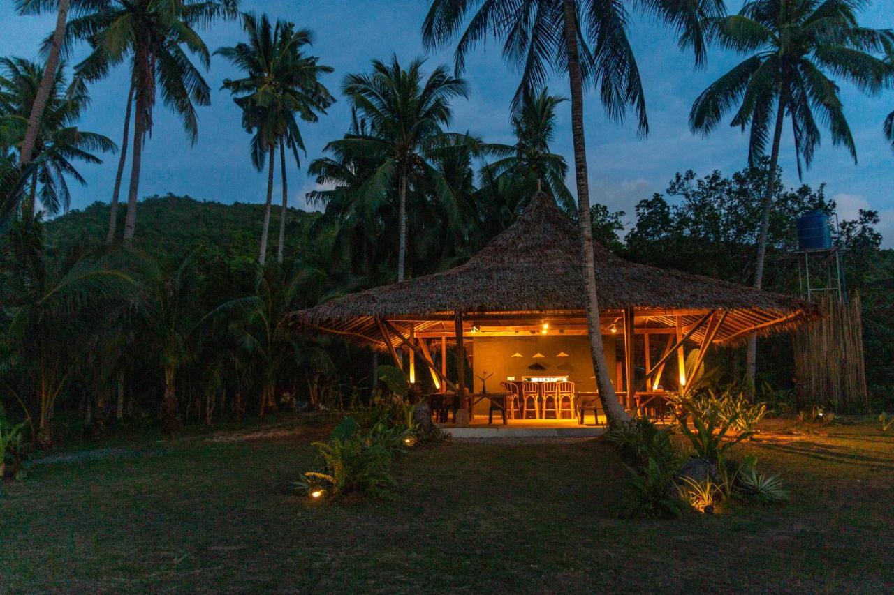 Eco Sanctuaries Nature Lodge Nacpan Beach, El Nido Exterior foto