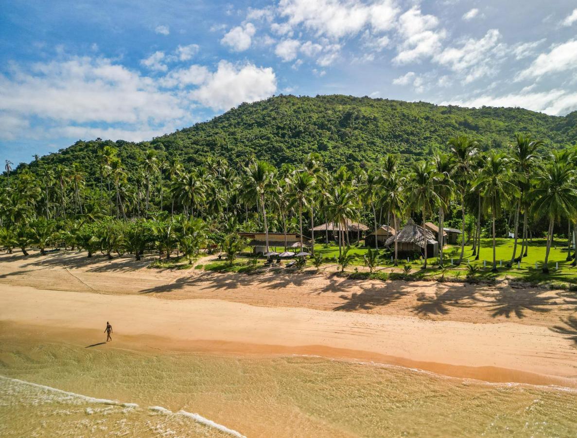 Eco Sanctuaries Nature Lodge Nacpan Beach, El Nido Exterior foto