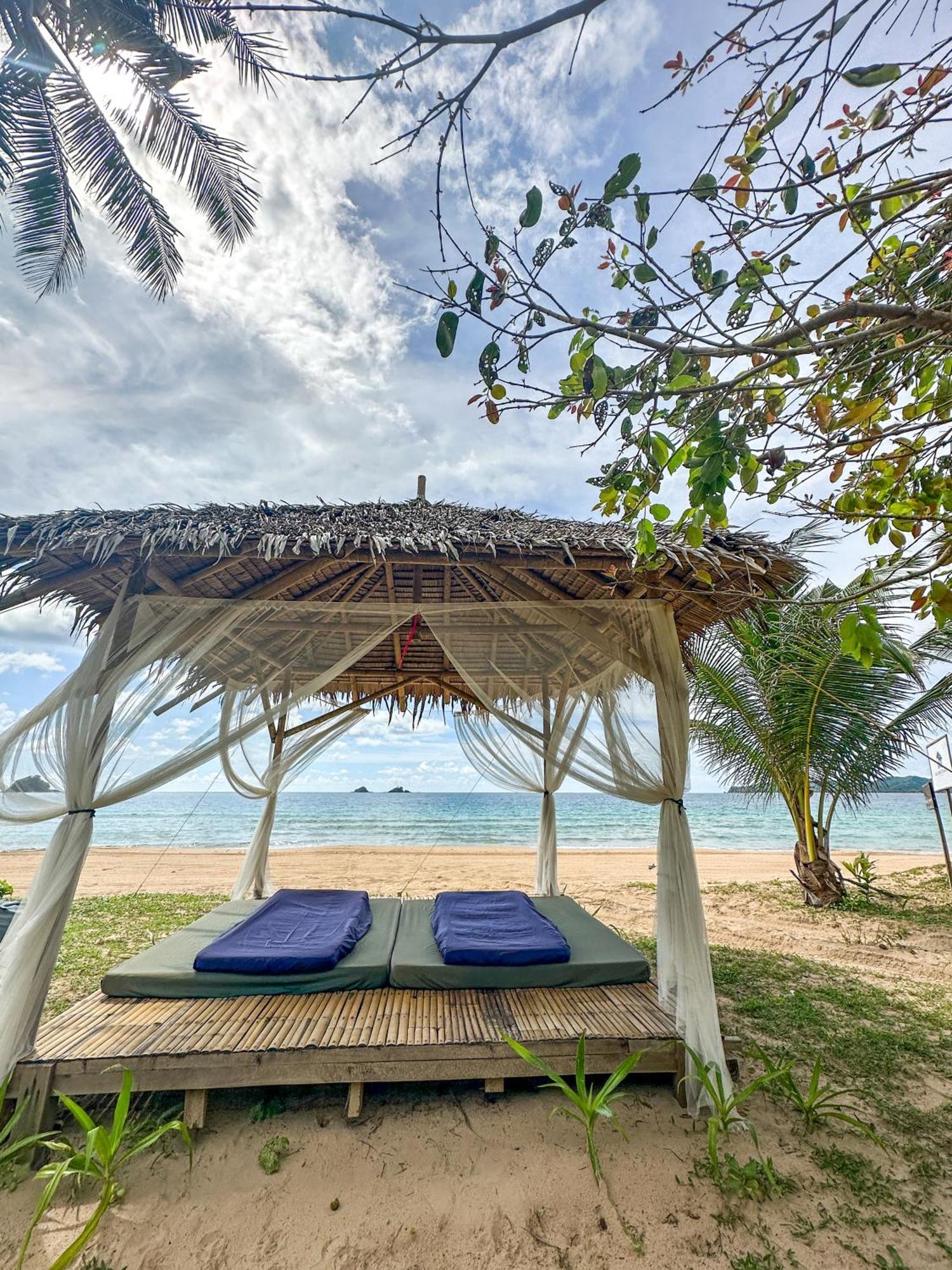 Eco Sanctuaries Nature Lodge Nacpan Beach, El Nido Exterior foto