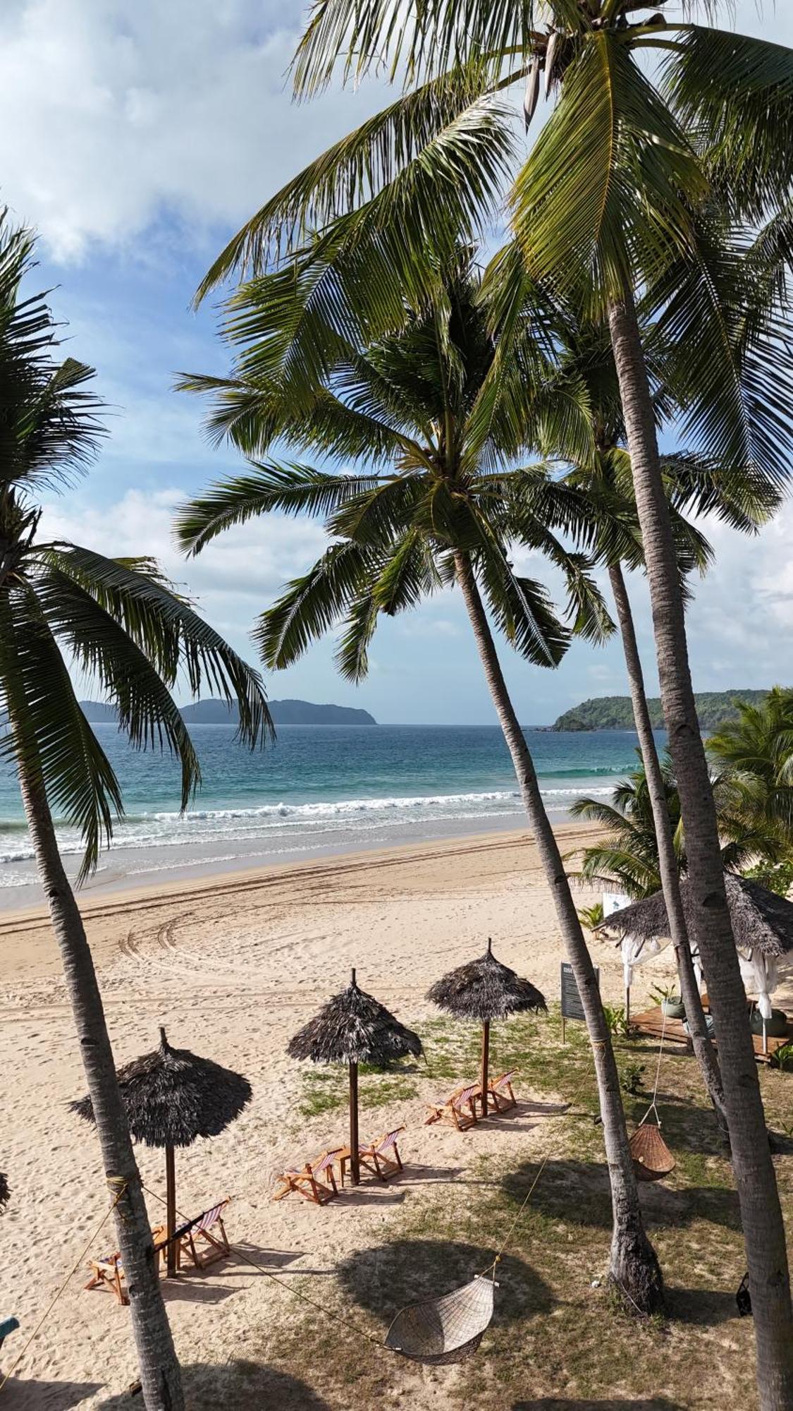 Eco Sanctuaries Nature Lodge Nacpan Beach, El Nido Exterior foto