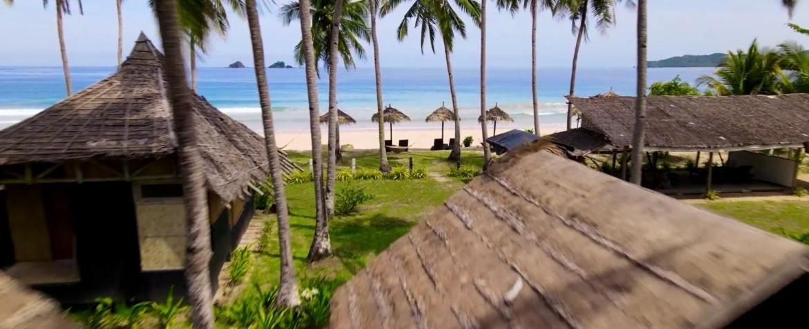 Eco Sanctuaries Nature Lodge Nacpan Beach, El Nido Exterior foto