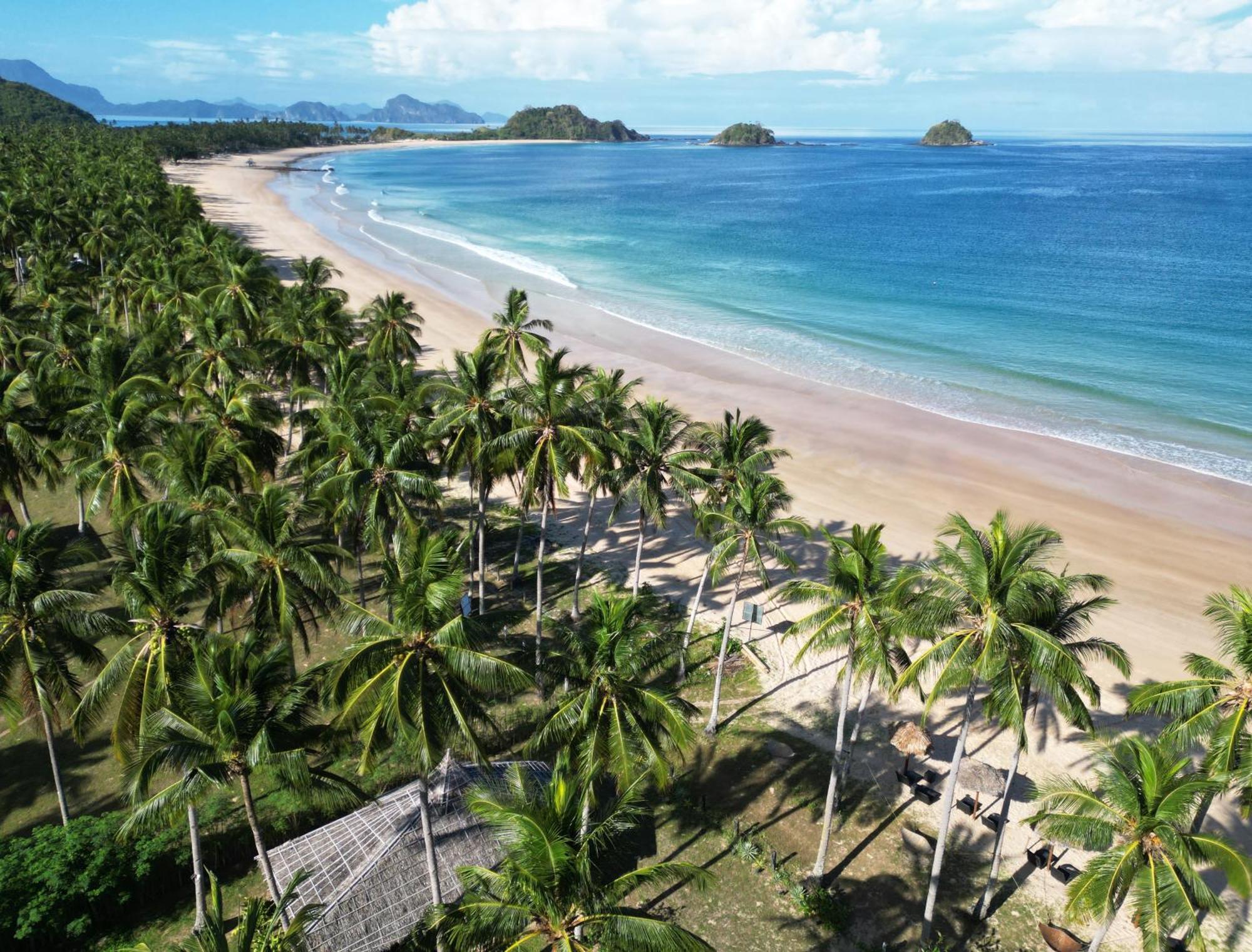 Eco Sanctuaries Nature Lodge Nacpan Beach, El Nido Exterior foto